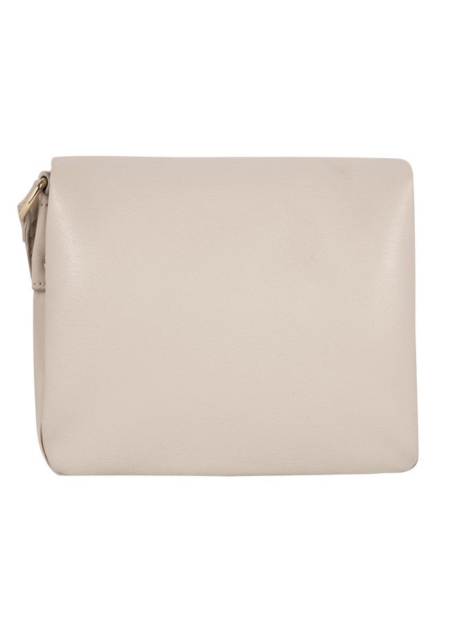 Lino Perros Womens Beige Hand Bag - Image 4